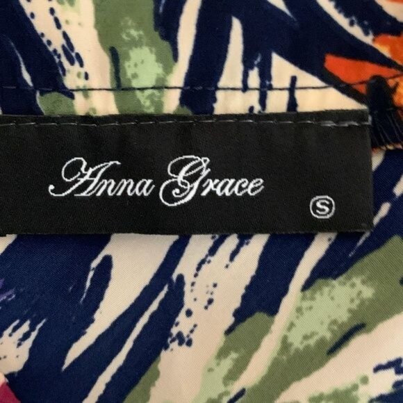 Anna Grace Boho Multicolor High Low Midi Skirt S - Picture 2 of 12